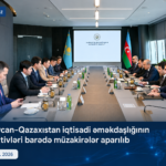 Azərbaycan-Qazaxıstan iqtisadi əməkdaşlığının perspektivləri barədə müzakirələr aparılıb